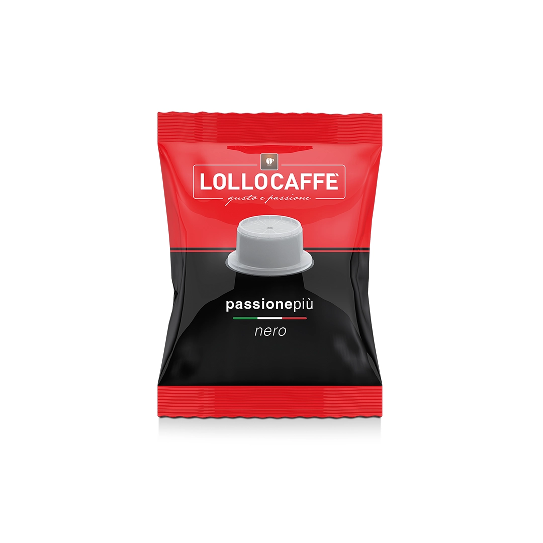 Capsule Lollo Caffè Compatibili Uno System Nero (100)