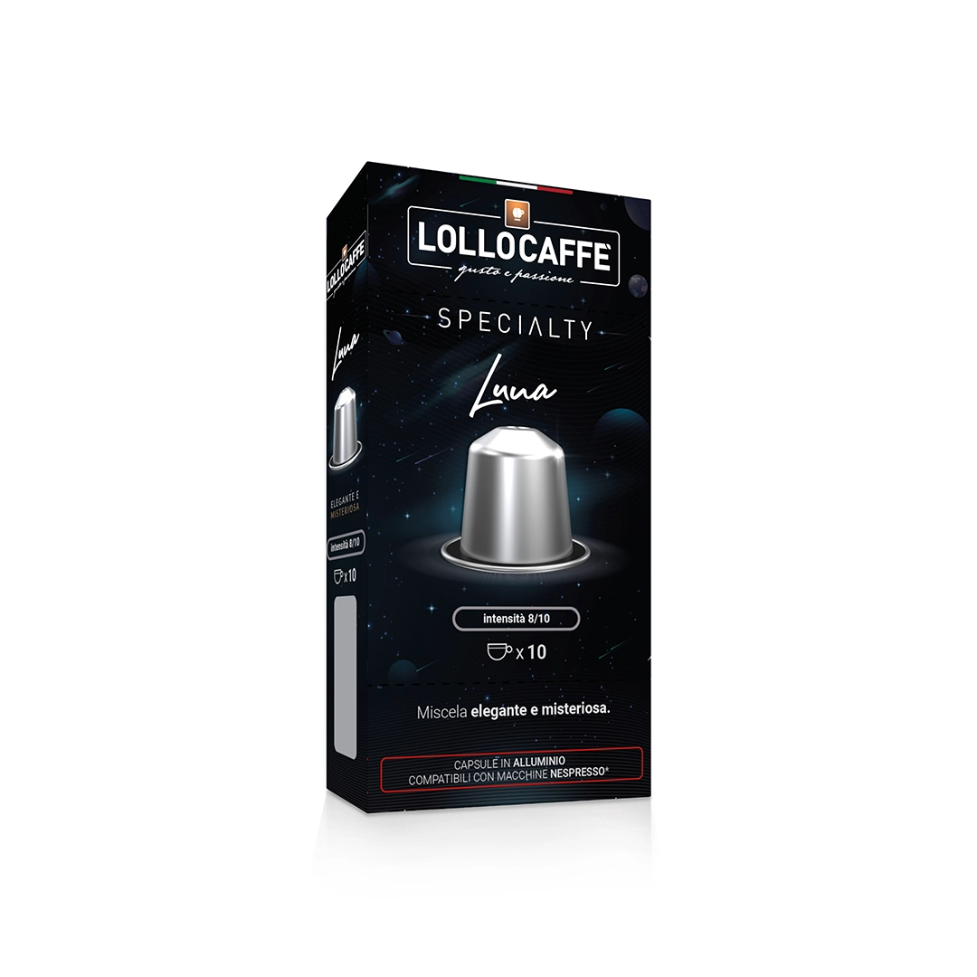 Capsule Lollo Caffè Specialty Luna compatibili Nespresso Alluminio (10)