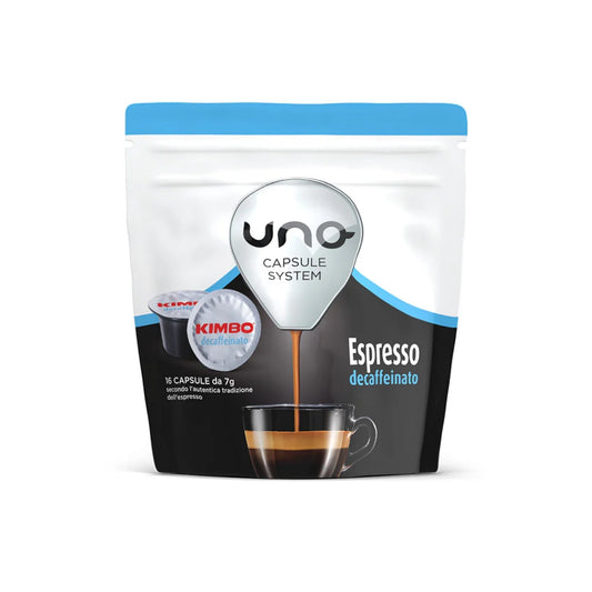Capsule Kimbo Uno System Decaffeinato (16)
