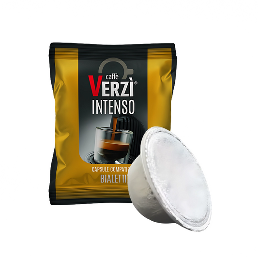 Capsule Compatibili Bialetti Caffè Verzì Aroma Intenso (100)