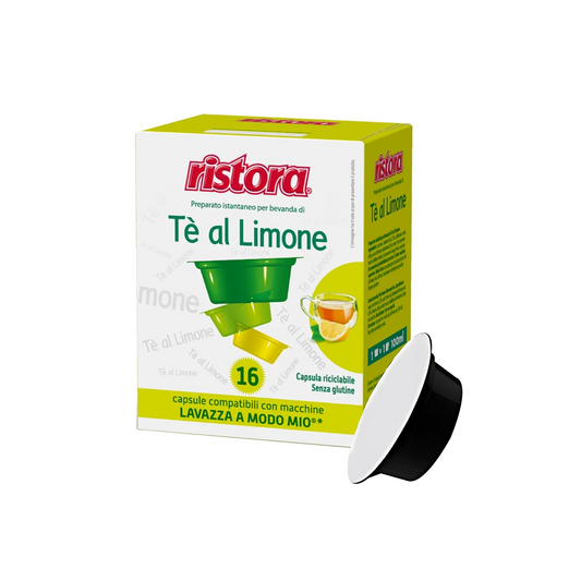 Capsule Compatibili A modo mio Tè Limone Ristora (16)