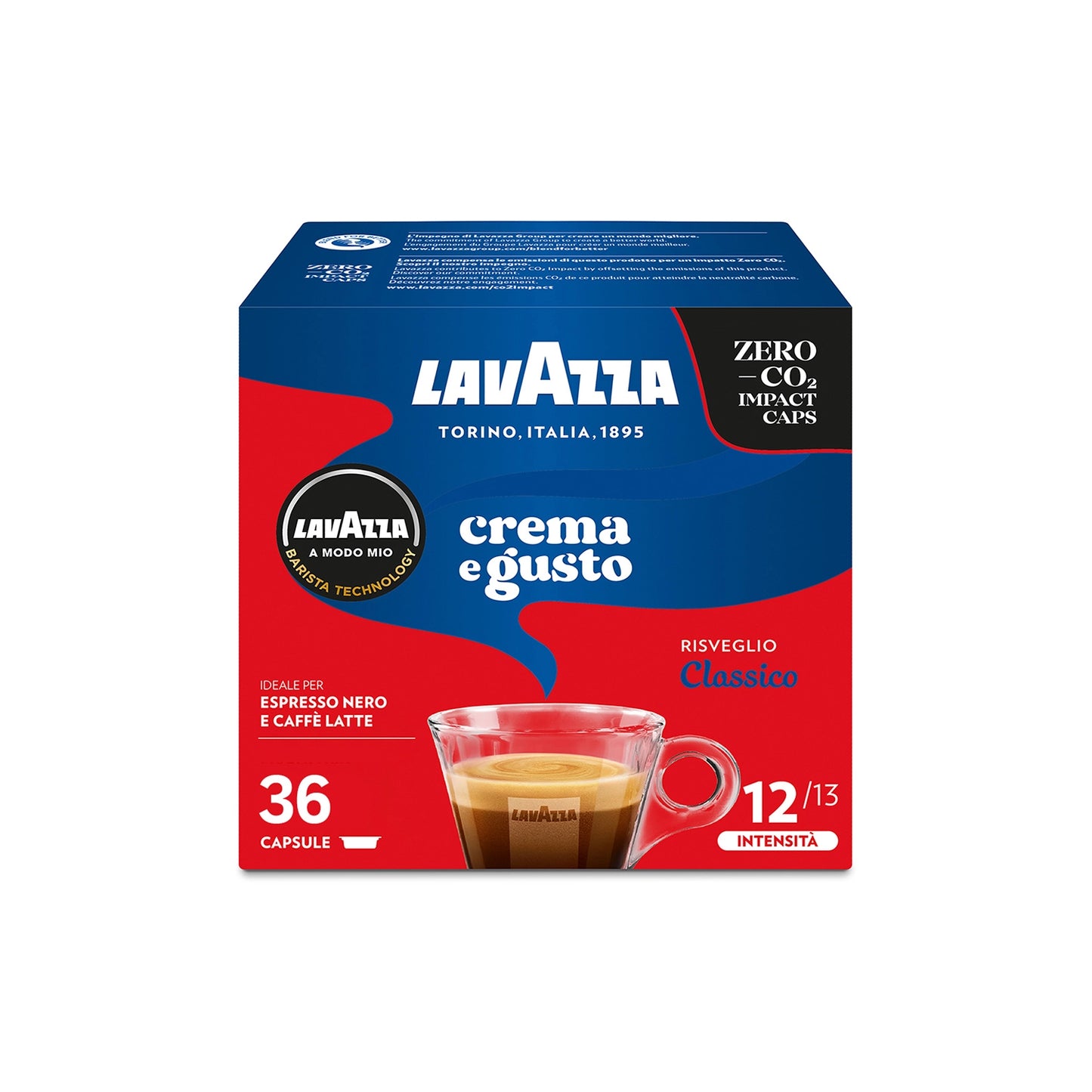 Capsule Lavazza a Modo Mio Crema & Gusto Classico (36)