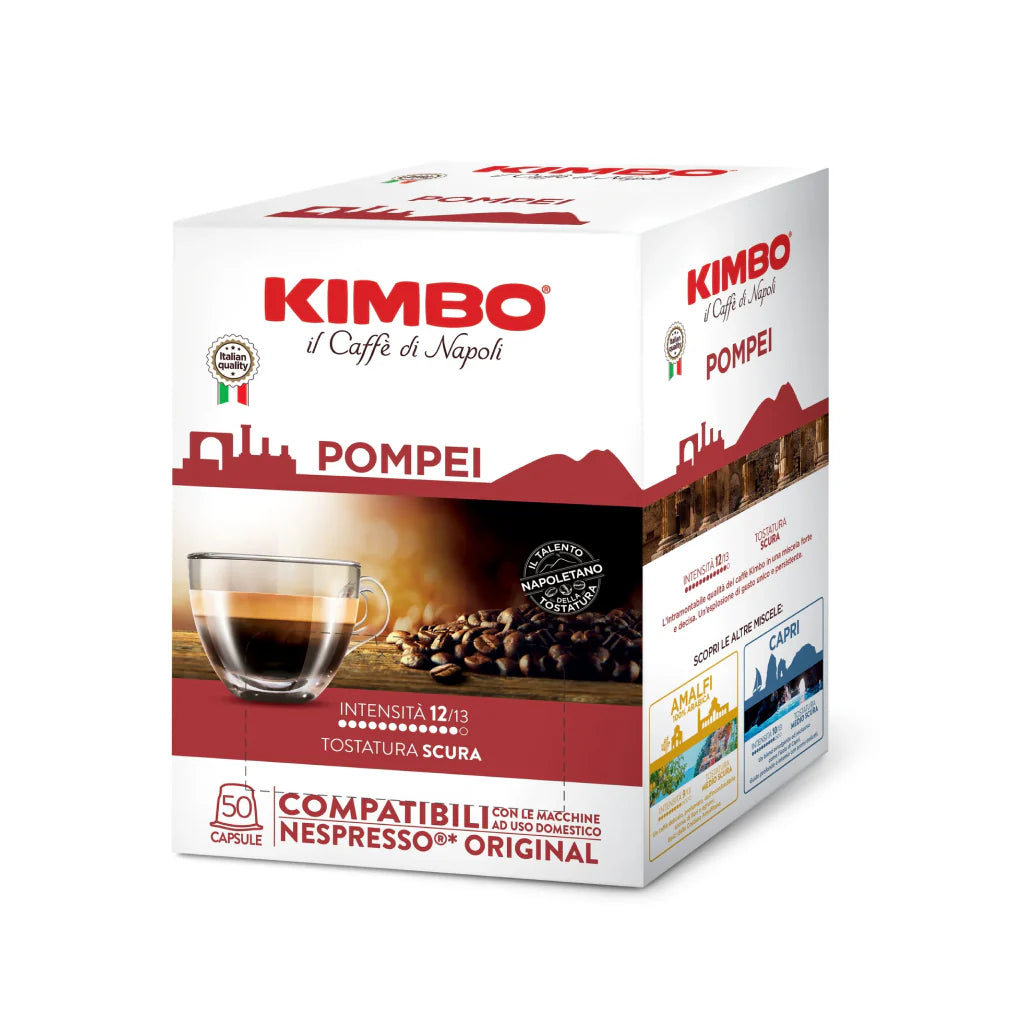 Capsule Compatibili Nespresso Kimbo Pompei (50)