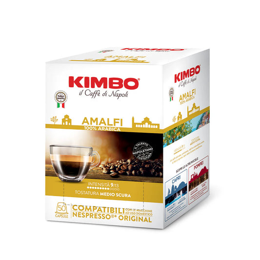 Capsule Compatibili Nespresso Kimbo Amalfi 50