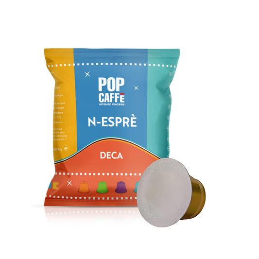Capsule Pop Caffè Compatibili Nespresso Miscela Decaffeinato  (100)