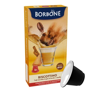 Capsule Borbone Compatibili Nespresso Biscottino  (10)