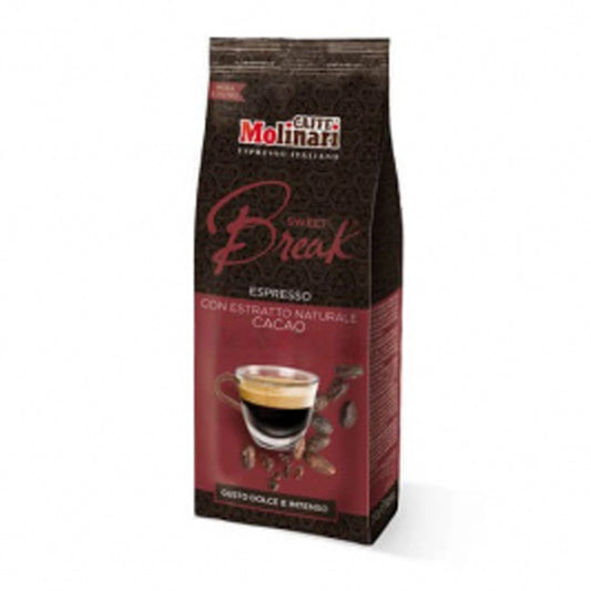 Bevanda Solubile Macinato per Moka Molinari Energy Break Cacao 250