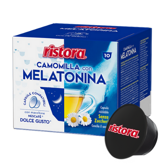 Capsule Compatibili Nescafè Dolce Gusto Camomilla con Melatonina Ristora (10)