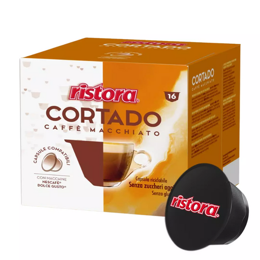 Capsule Compatibili Nescafè Dolce Gusto Cortado Ristora (10)