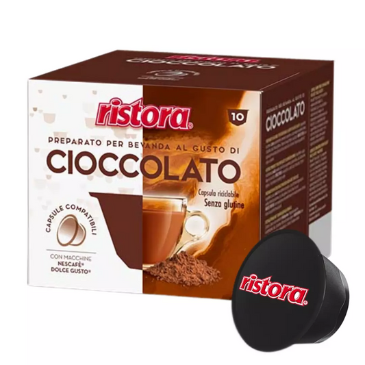 Capsule Compatibili Nescafè Dolce Gusto Cioccolato Ristora (10)