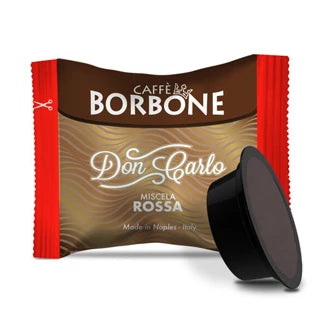 Capsule Compatibili Lavazza a Modo Mio Borbone Don Carlo Rossa (100)