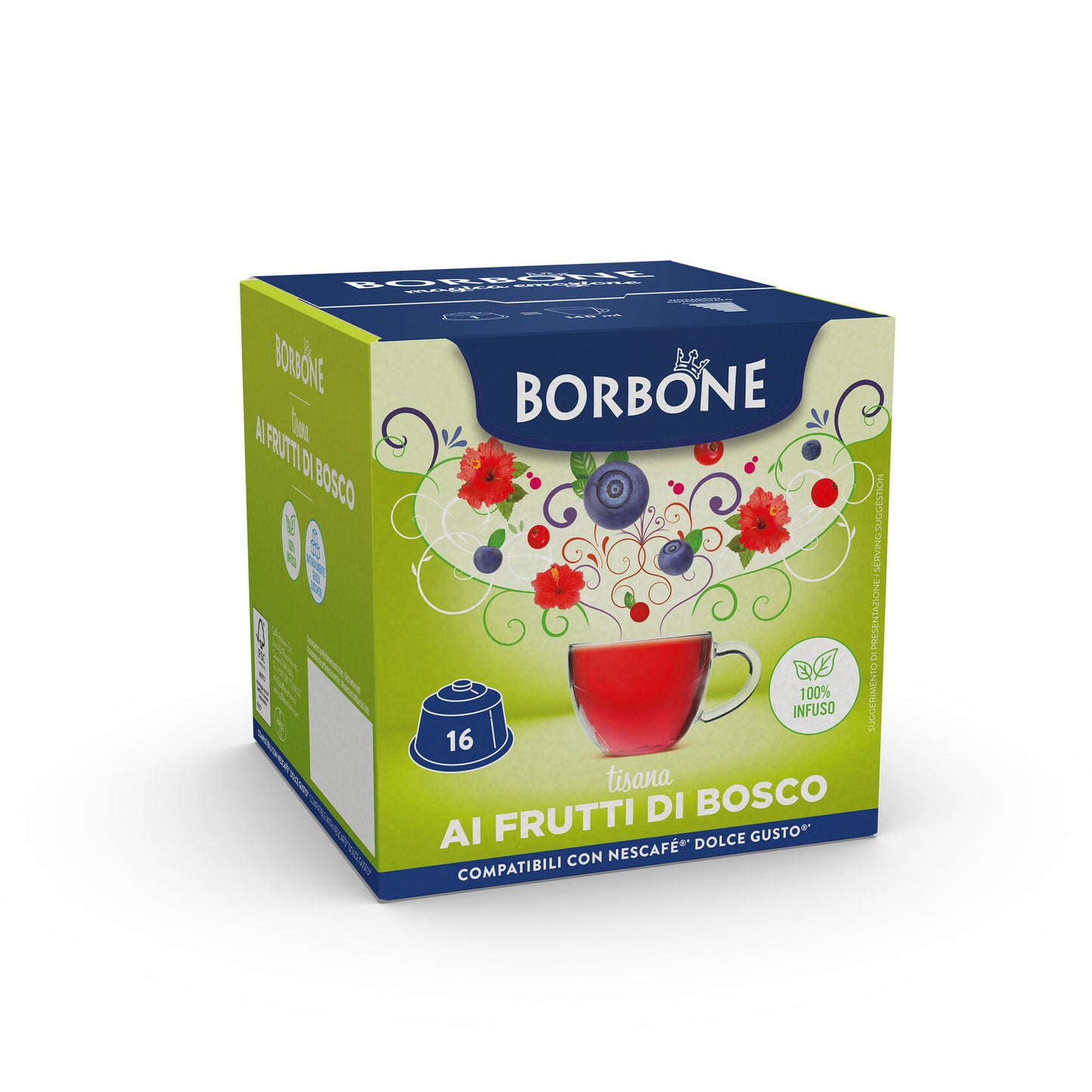 Capsule Borbone Compatibili Dolce Gusto Bevanda Solubile Frutti Rossi (16)