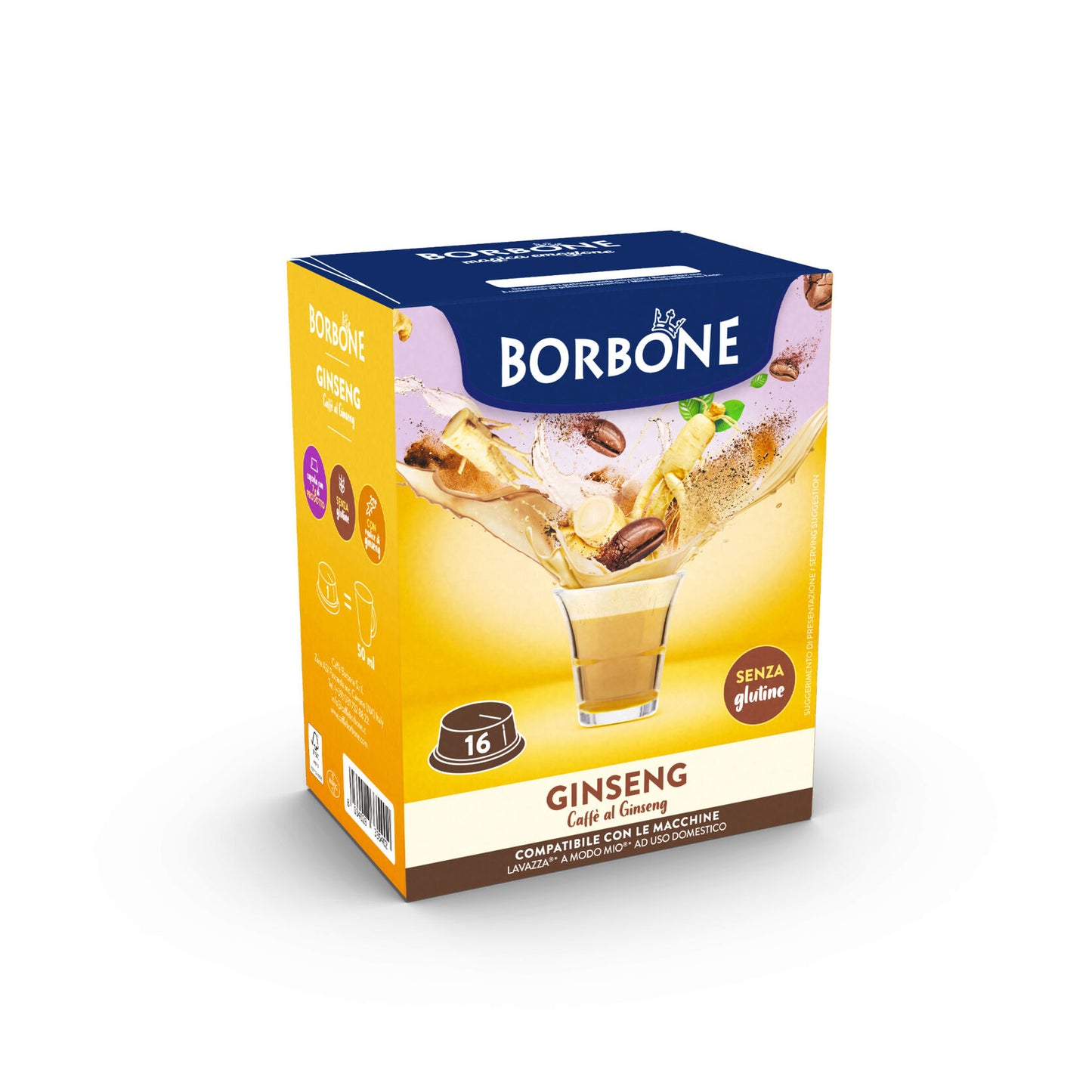 Capsule Borbone Compatibili Lavazza A Modo Mio Ginseng (16)