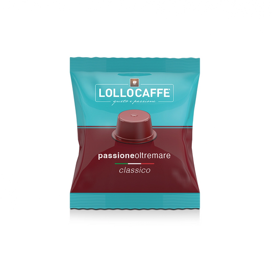 Capsule Lollo Caffè Classico espresso compatibili Lavazza Blue (100)