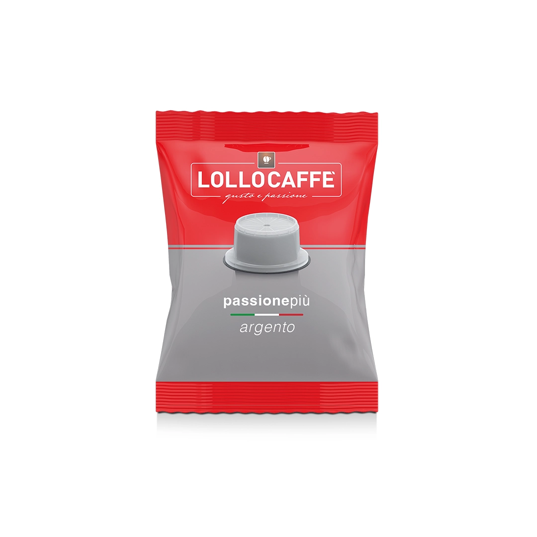 Capsule Lollo Caffè Compatibili Uno System Argento (100)