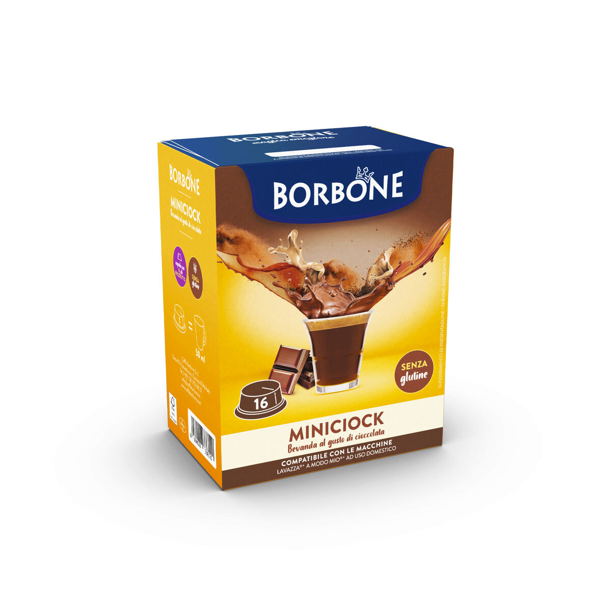 Capsule Borbone Compatibili Lavazza A Modo Mio Cioccolato (16)