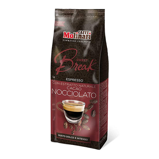 Bevanda Solubile Macinato per Moka Molinari Sweet Break Nocciolato 250
