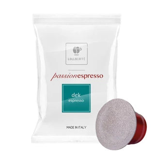 Capsule Compatibili Nespresso Lollo Dek Passione Espresso (100)