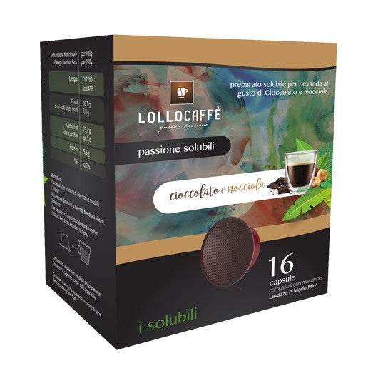 Capsule Lollo Nocciola e Cioccolato Compatibili Lavazza A Modo Mio (16)