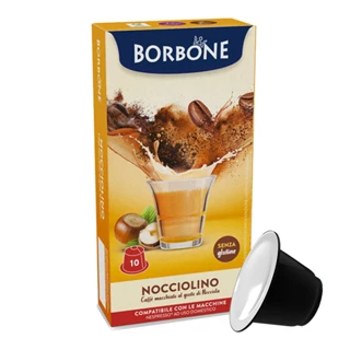 Capsule Borbone Compatibili Nespresso Nocciolino (10)