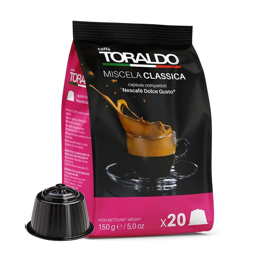 Capsule Compatibili Nescafè Dolce Gusto Toraldo Classica (100)