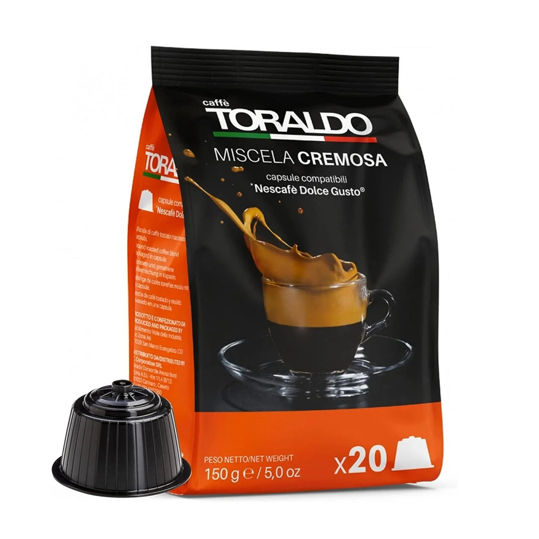 Capsule Compatibili Nescafè Dolce Gusto Toraldo Cremosa (100)