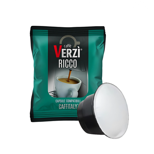 Capsule Compatibili Caffitaly Caffè Verzì Aroma Ricco (80)